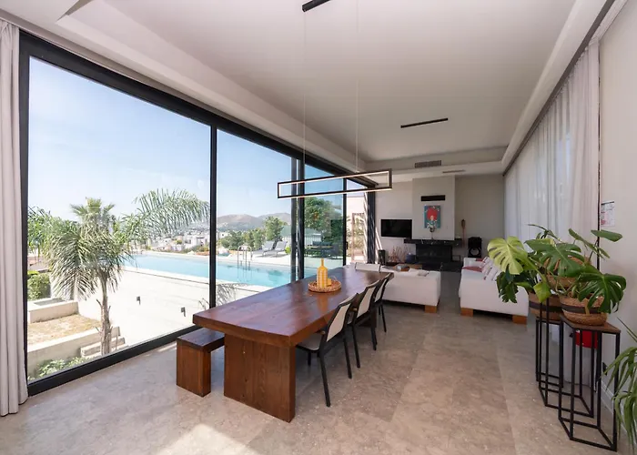 Vistaport A - Luxury With Private Pool And Sea View بودروم