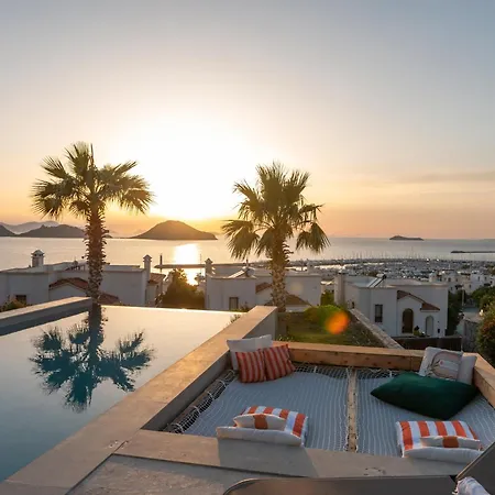 Vistaport A - Luxury With Private Pool And Sea View بودروم